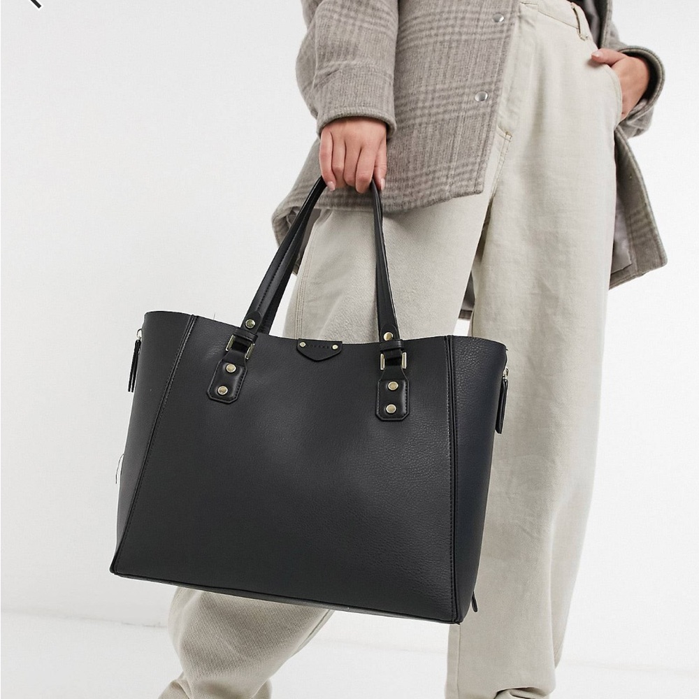 Topshop shoulder bag in black